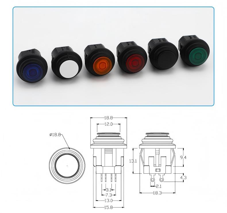 Micro Push Button prešlo zásadnou aktualizáciou, čím sa nastavil nový štandard pre technológiu prepínačov