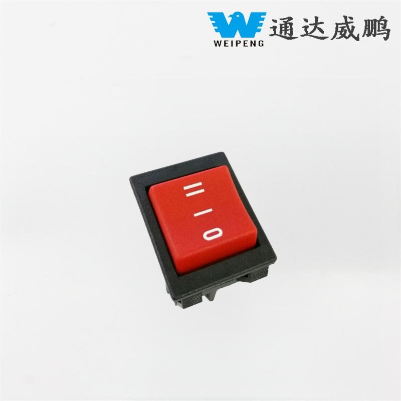 6-kolíkový 3-polohový dvojitý reset 16A prepínač vysokého prúdu