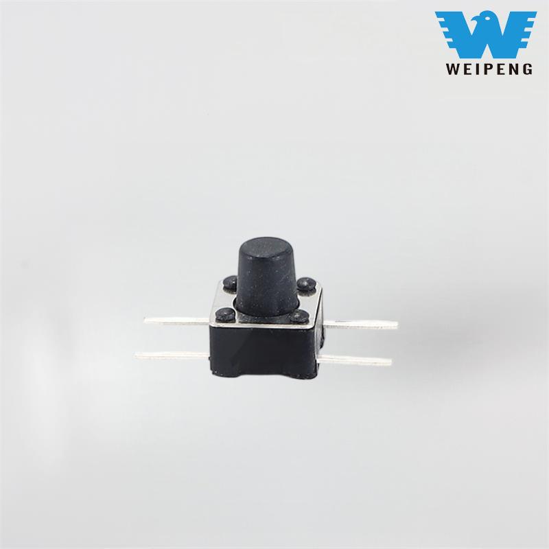 Plochý dotykový spínač 6X6 SMD so štyrmi kolíkmi