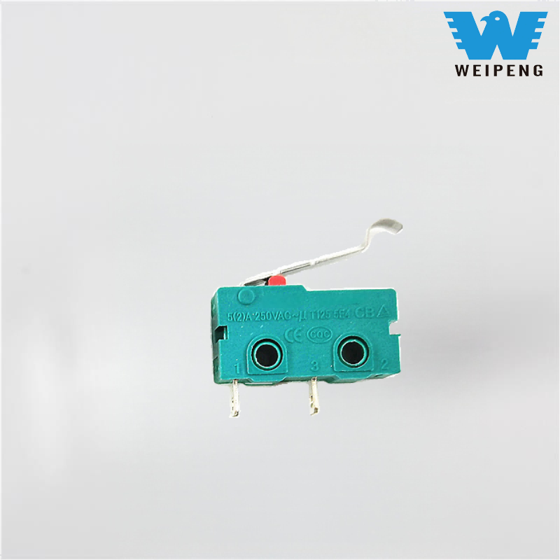 Mikrospínač bez rukoväte/krátka/dlhá rukoväť 5A