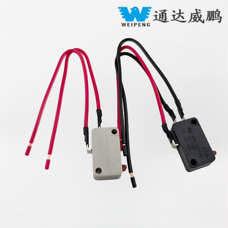 Mikrospínač s káblom pre automatickú práčku