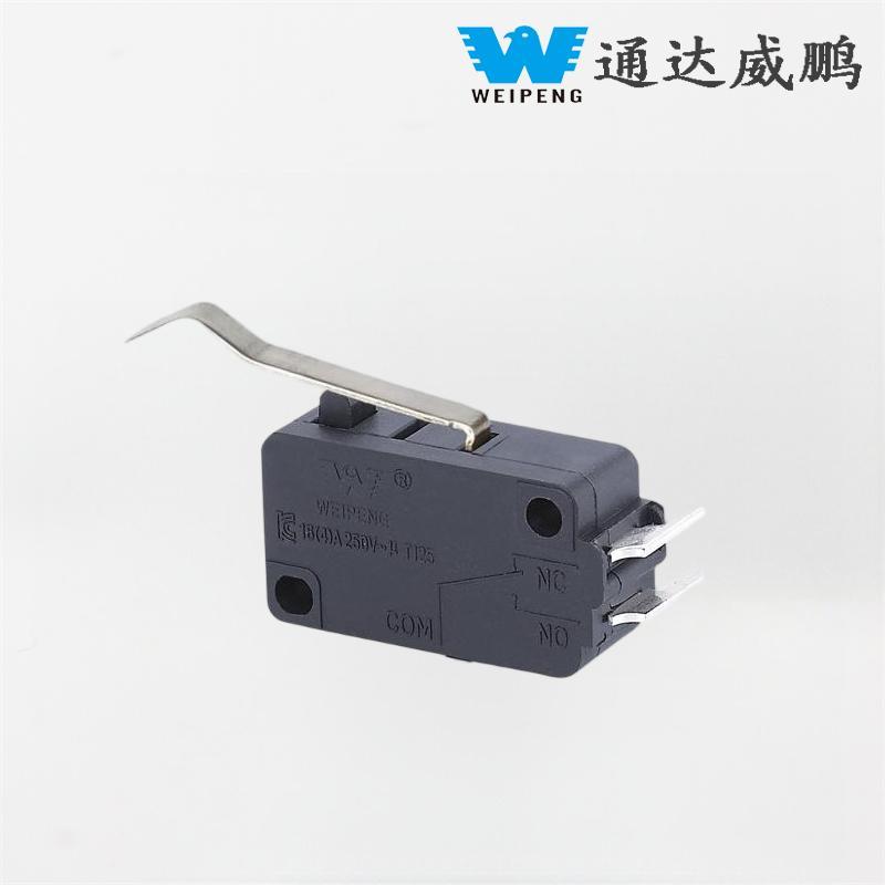 Dodávka malých mikrospínačov pre domáce spotrebiče