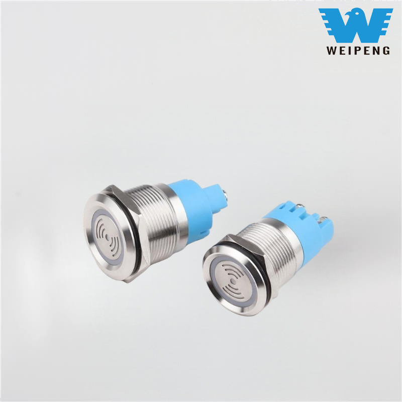 Vodotesné svetlo blikajúce tlačidlo alarmu