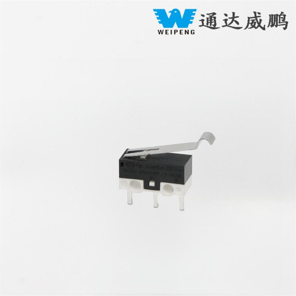 Weipeng Straight PCB Pin Micro Switch s ohnutou rukoväťou